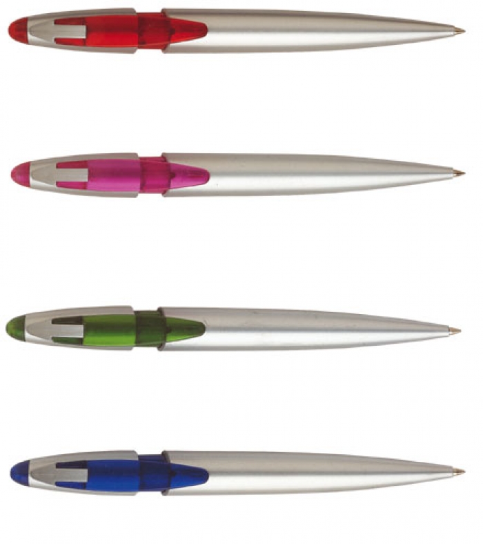 König Stilo - Penna A Sfera E Stilo 2-in-1 In Alluminio Argento - Per Smartphone E Tablet - 6