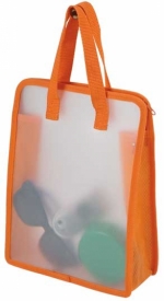 Borsa in plastica con logo