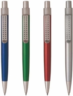 Penna a scatto plastica colorata