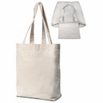 Shopper in cotone con tasca interna