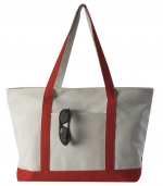 Borsa mare CANVAS bicolore 
