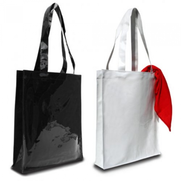 Shopper plastificata tipo Harrods - Bluebag articoli personalizzati