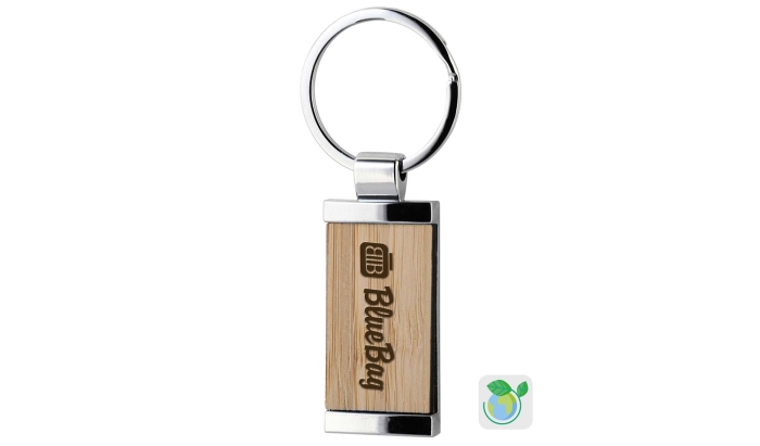 Portachiavi Aziendale Legno