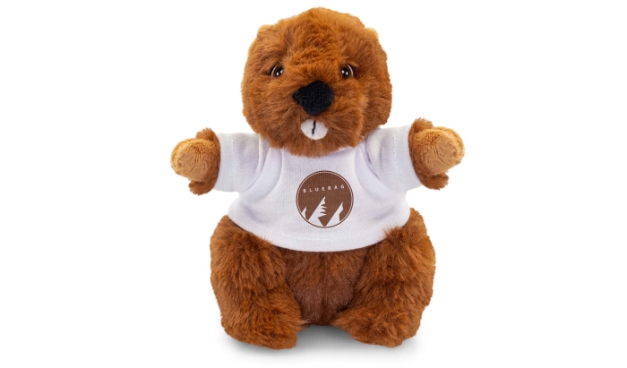 Pupazzo Castoro Dotati di T-shirt Costum