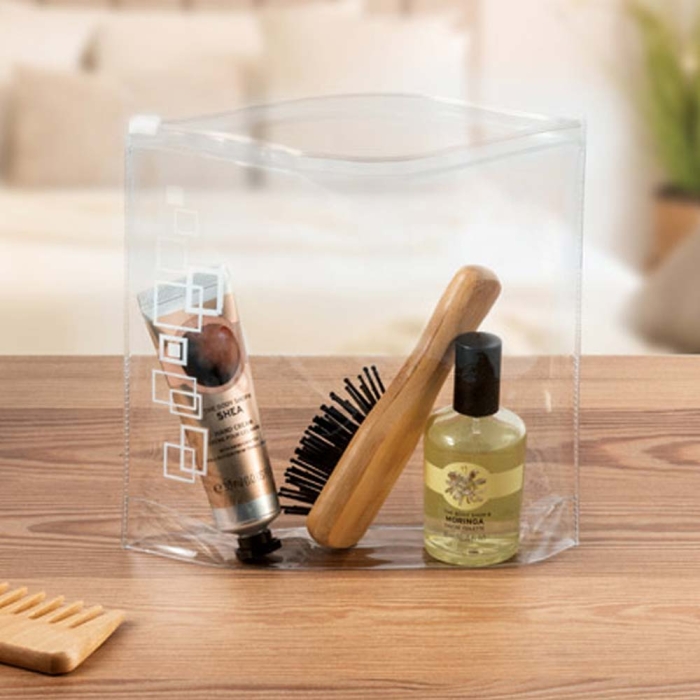 Beauty case PVC trasparente 3