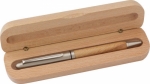 Penna in astuccio in bamboo personalizzabile