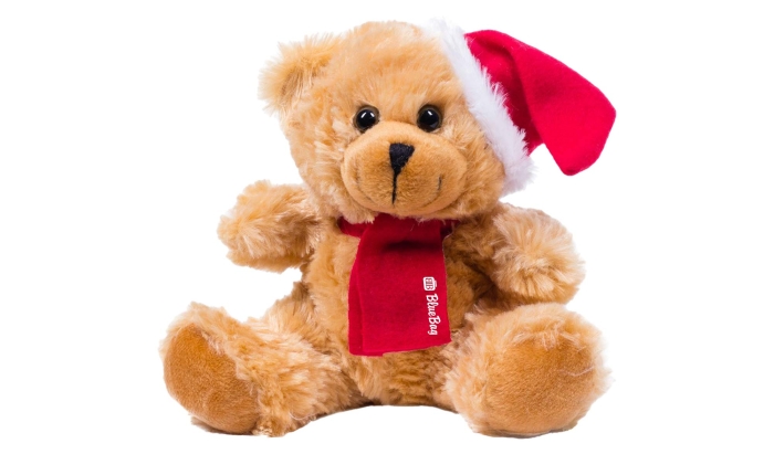 Orsacchiotti Personalizzati con Cappello di Babbo Natale