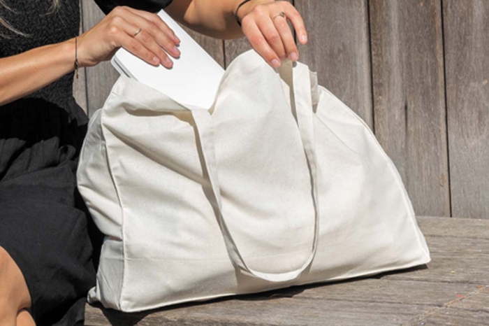 Shopper in Cotone Riciclato 