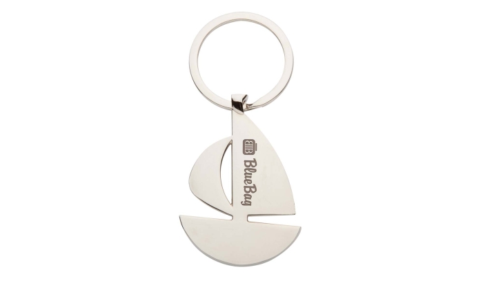 Portachiavi in Metallo a Forma di Vela