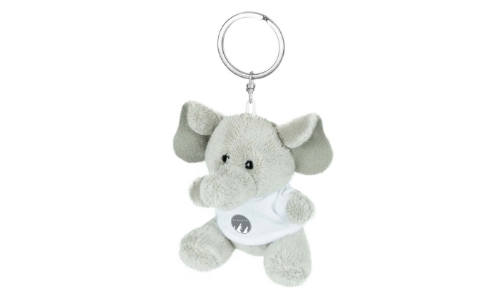 Portachiavi Pupazzi Personalizzati a Forma di Elefantino