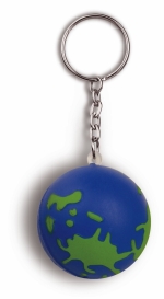 Portachiavi a forma di mondo