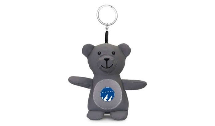 Portachiavi Riflettente a Forma di Orso Promozionale