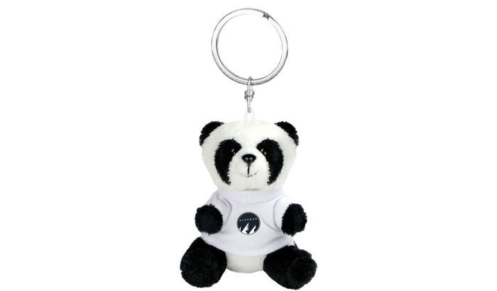 Panda di Peluche Portachiavi