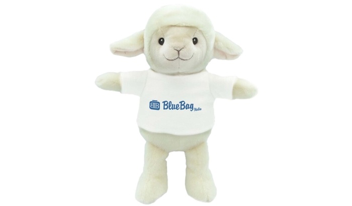 Pecorella di peluche 18 Cm Ecosostenibile