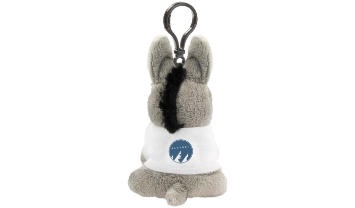 Peluche Asino da Attaccare alla Borsa Personalizzabile