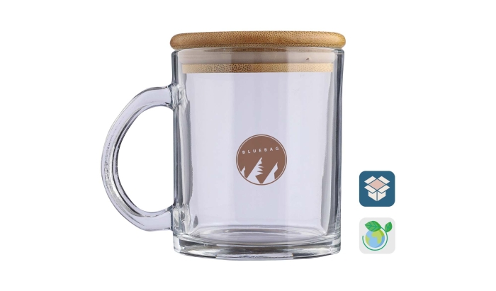 Tazze Personalizzate con Tappo in Bamboo