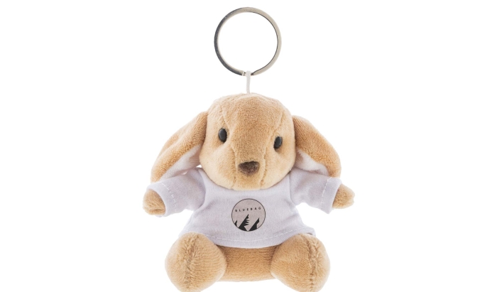 Portachiavi Peluche Personalizzati a Forma di Coniglietto