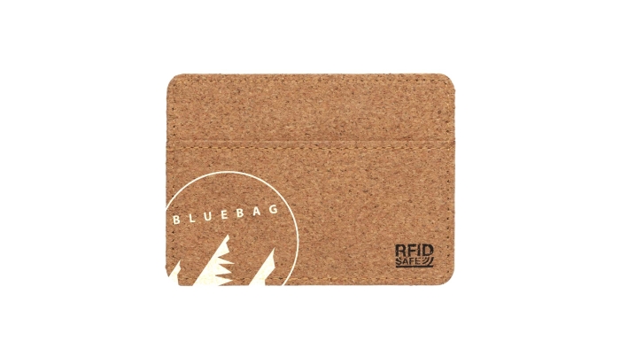 Porta Carte in Sughero con Protezione RFID